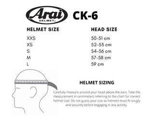 Arai CK6 Karting Helmet